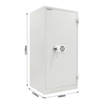 Preview: Rottner Stahlbüroschrank Office 1 Premium Elektronikschloss lichtgrau T05030